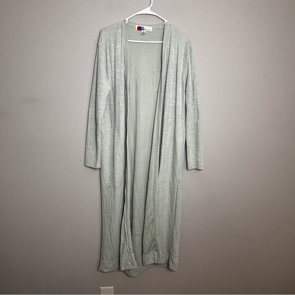 Free People Light Gray Cardigan Sweater - Picture 6 of 10